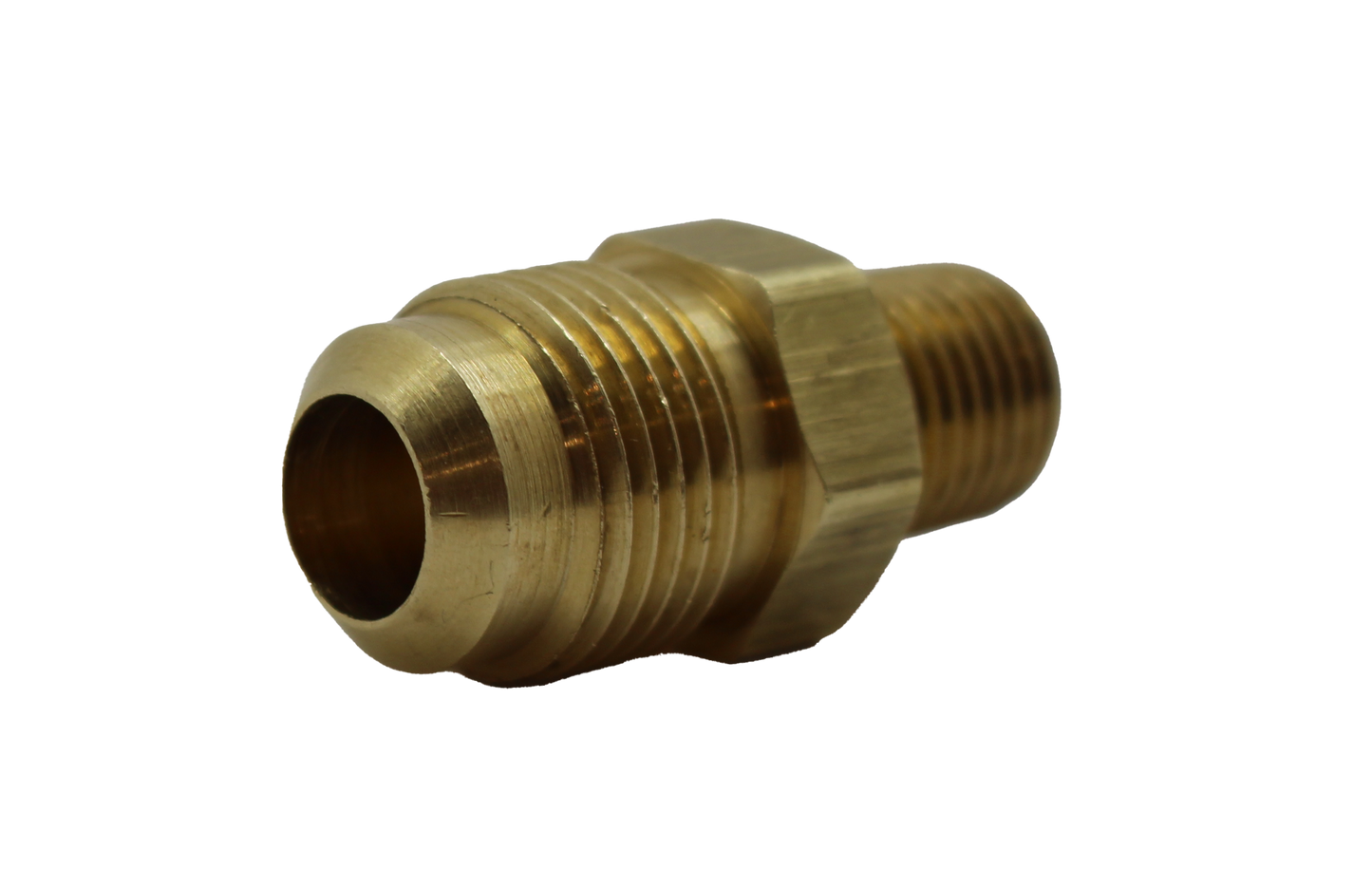 Brass Adapter 1/4" -#8