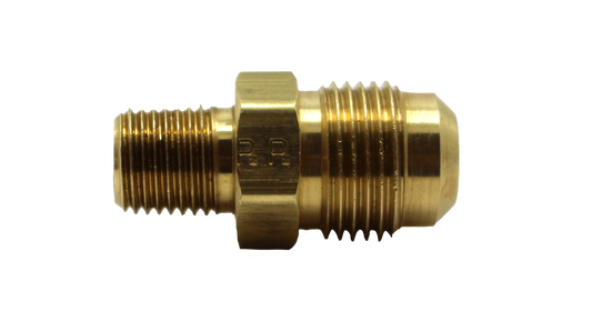 Brass Adapter 1/4" -#8